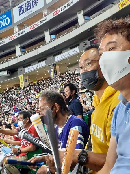 レクレーションで福岡PayPayドームでプロ野球交流戦を観戦しました。