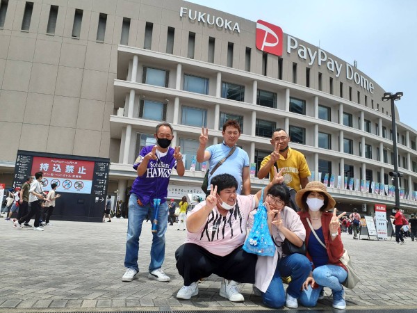レクレーションで福岡PayPayドームでプロ野球交流戦を観戦しました。